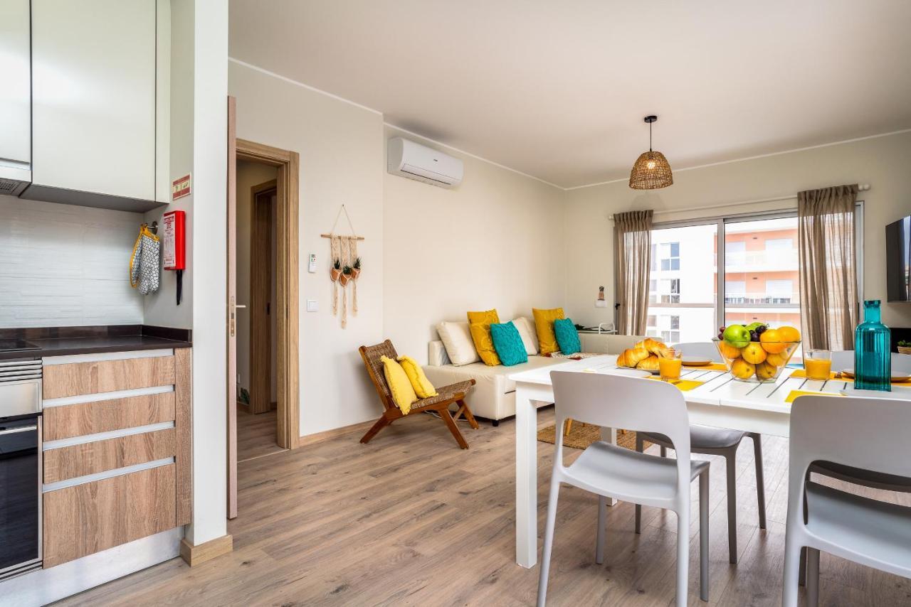 Sunny Brand New 2-Bedroom Apt - 500M From Praia Da Rocha With Ac And Pool! Portimão Exterior foto